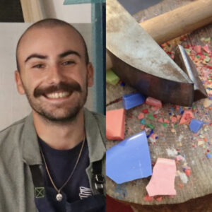 STAGE DE MOSAIQUE PARENT/ENFANT À LA GUINGUETTE DU PEYRAT avec Victor Simoneau-2H30
