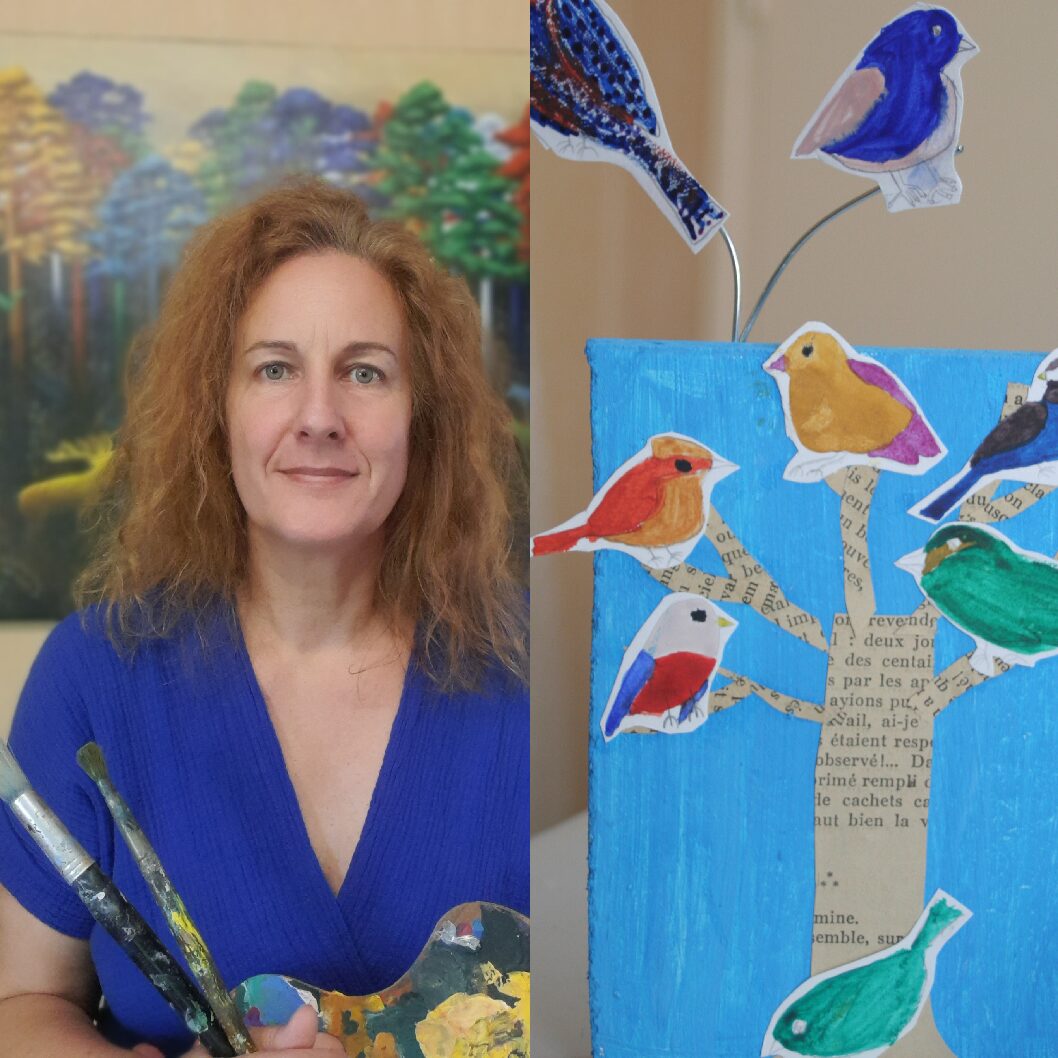 ATELIER CRÉATION "LES OISEAUX" À LA GUINGUETTE DU PEYRAT avec Laetitia Venier-1h30