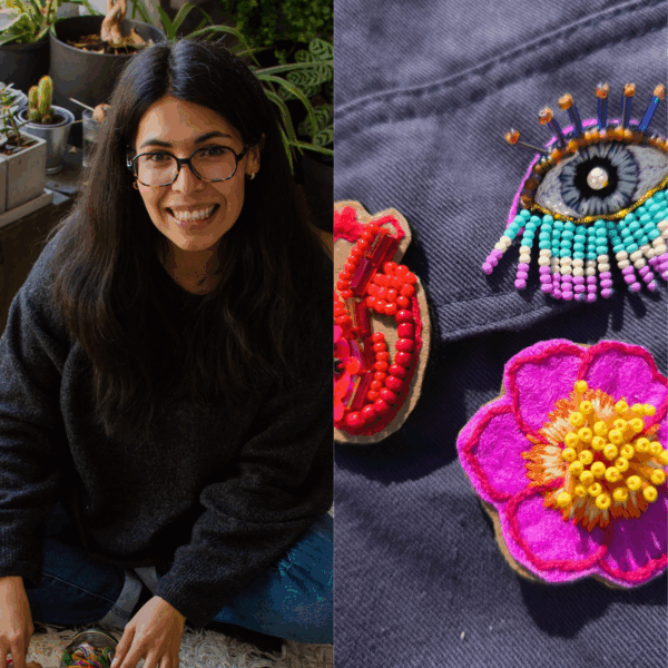 STAGE BROCHES BRODÉES avec Gisela- 3H