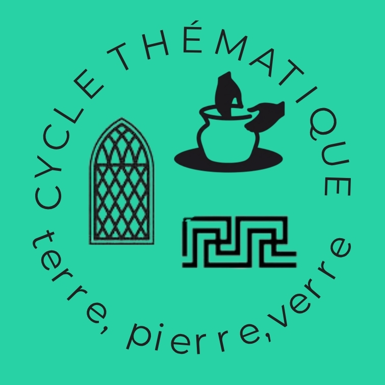TERRE PIERRE VERRE- cycle thématique, découverte mosaïque, vitrail, poterie